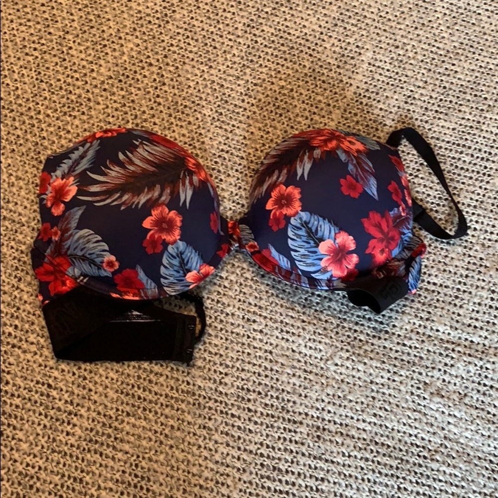 Pink bra